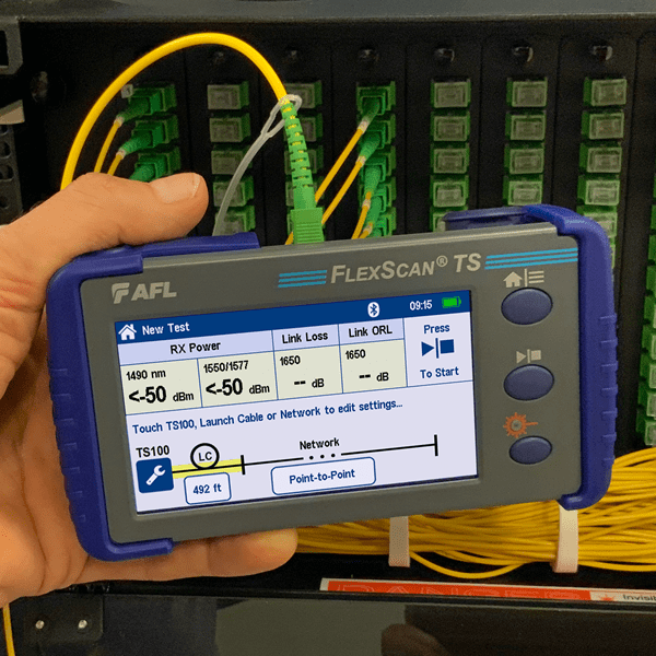 TS100 One-Touch Optical Troubleshooter