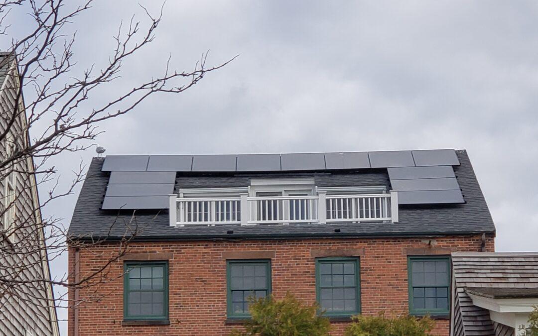 solar panel installation and steps towards a greener community
