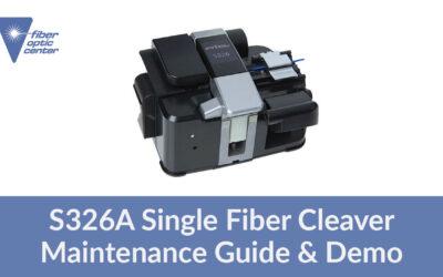 Video: Maintenance Guide and Demo for the FITEL S326 Single Fiber Cleaver