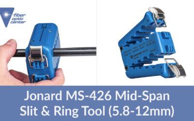 Video: Jonard Tools MS-426 Mid-Span Slit & Ring Tool (5.8-12mm)