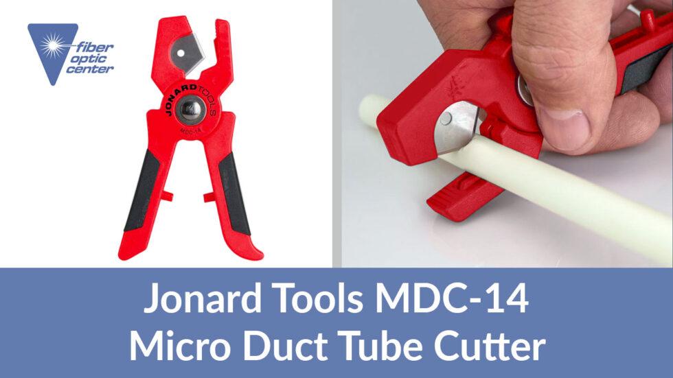 Video Jonard Tools MDC14 Micro Duct Tube Cutter