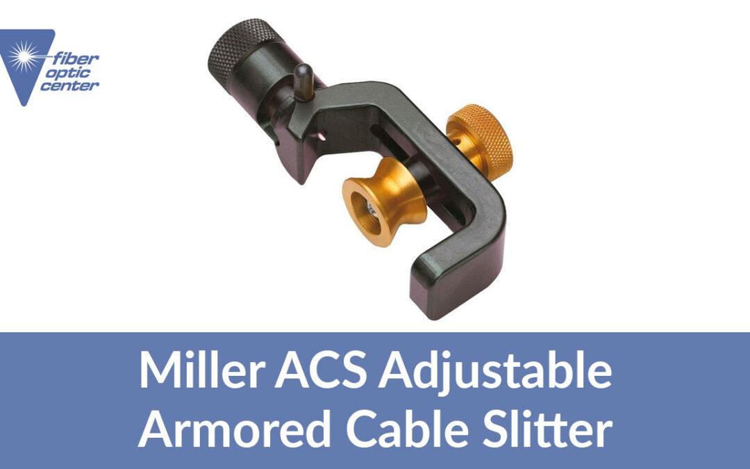 Video: Miller ACS Armored Fiber Optic Cable Slitter