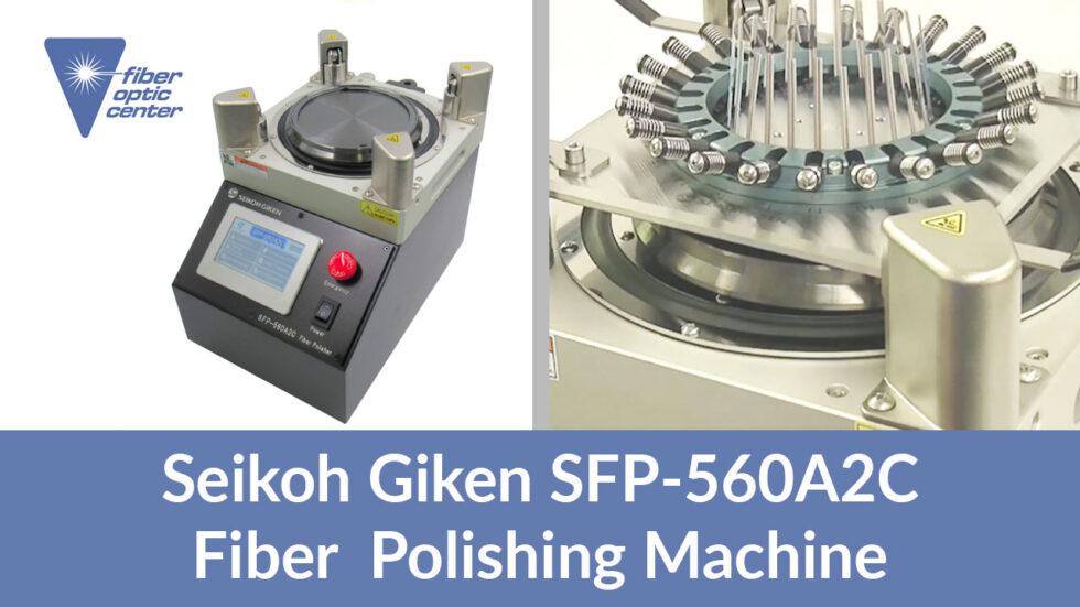Video Seikoh Giken SFP560A2C Fiber Optic Polishing Machine