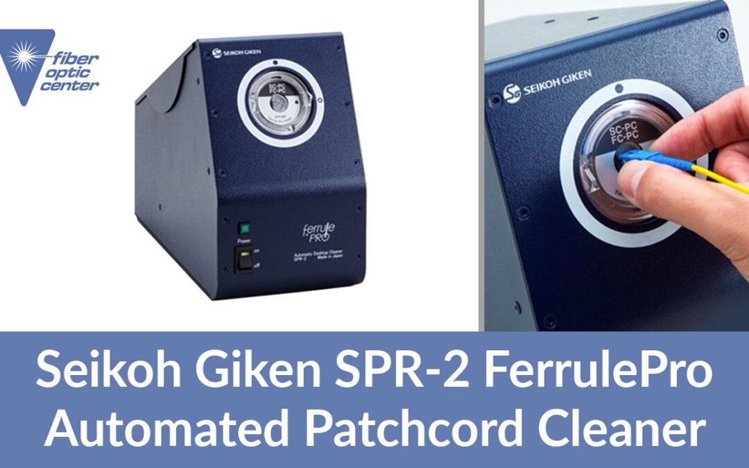 Video: Seikoh Giken SPR-2 FerrulePro Automated Patchcord Cleaner